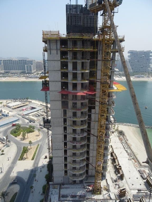 Palace Beach Residence - Construction