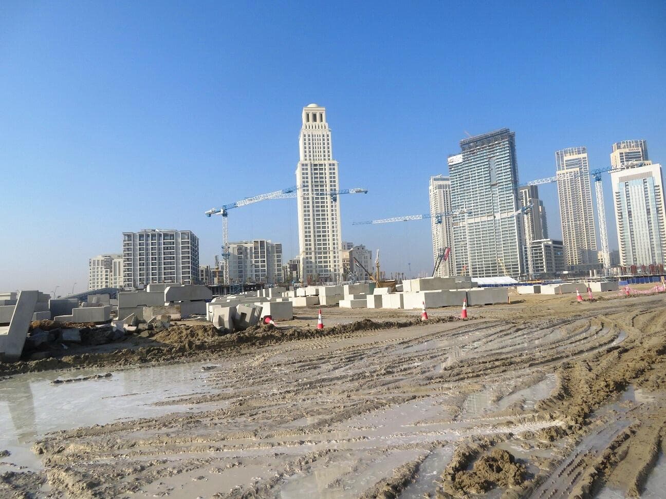 Moor at Creek Beach - Construction