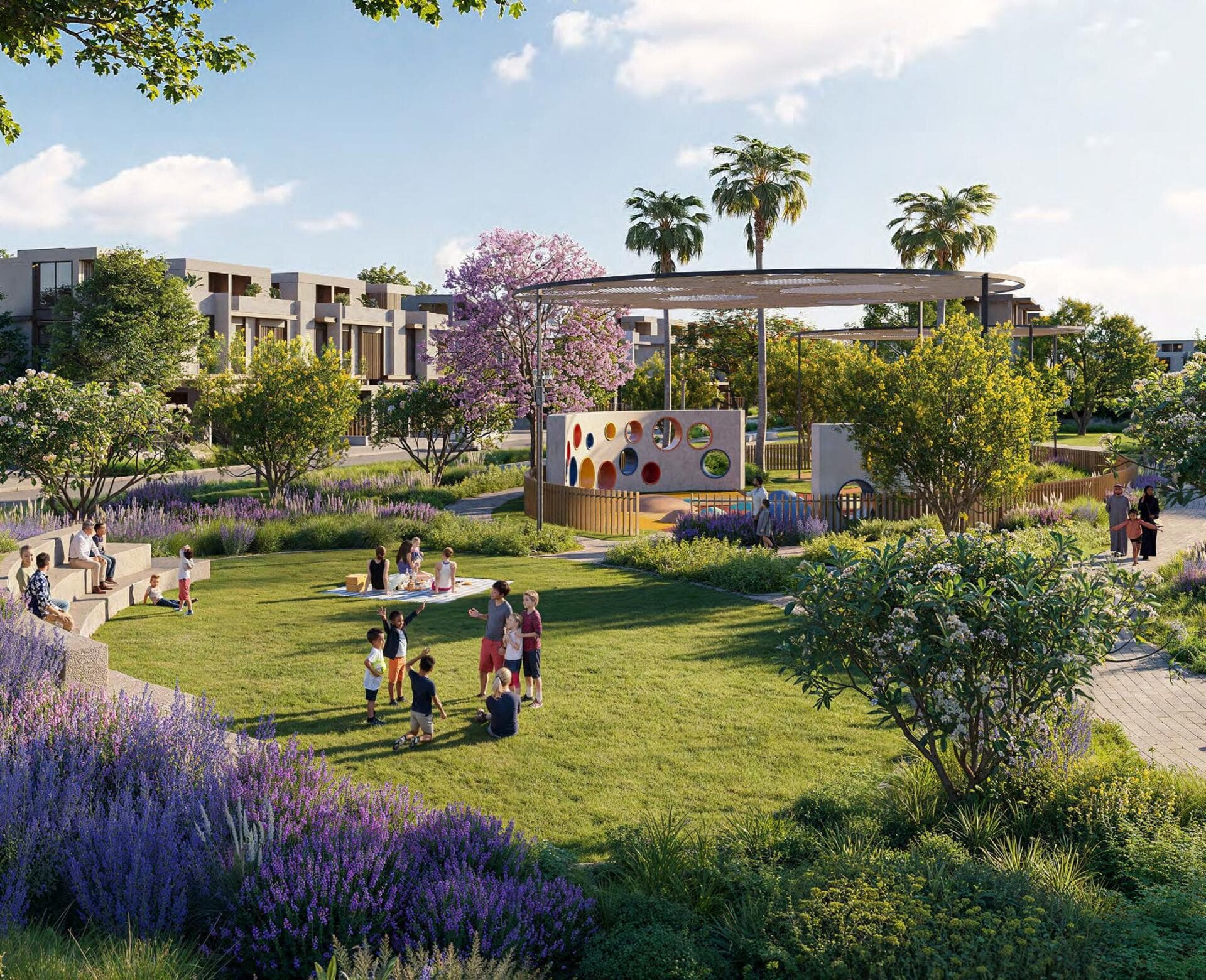 Nad Al Sheba Gardens Phase 9 - Infrastructure