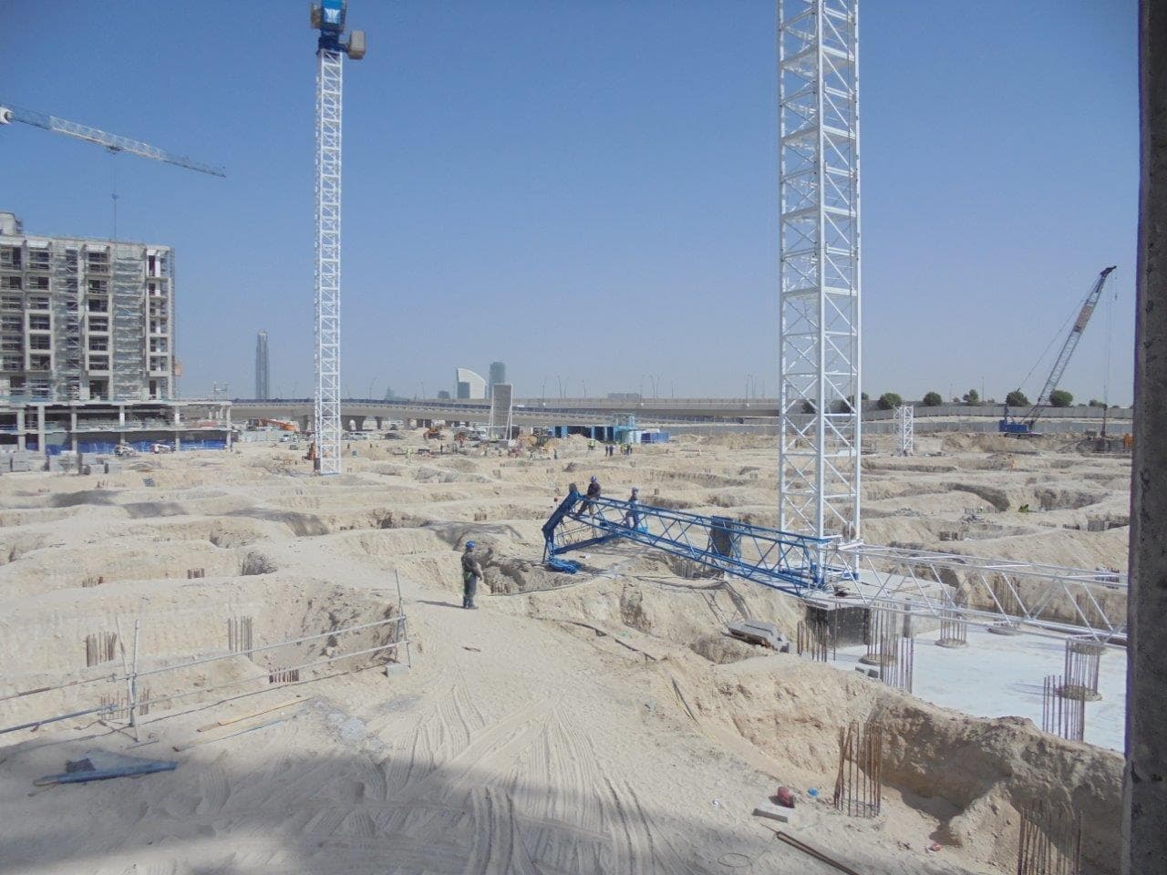 Moor at Creek Beach - Construction