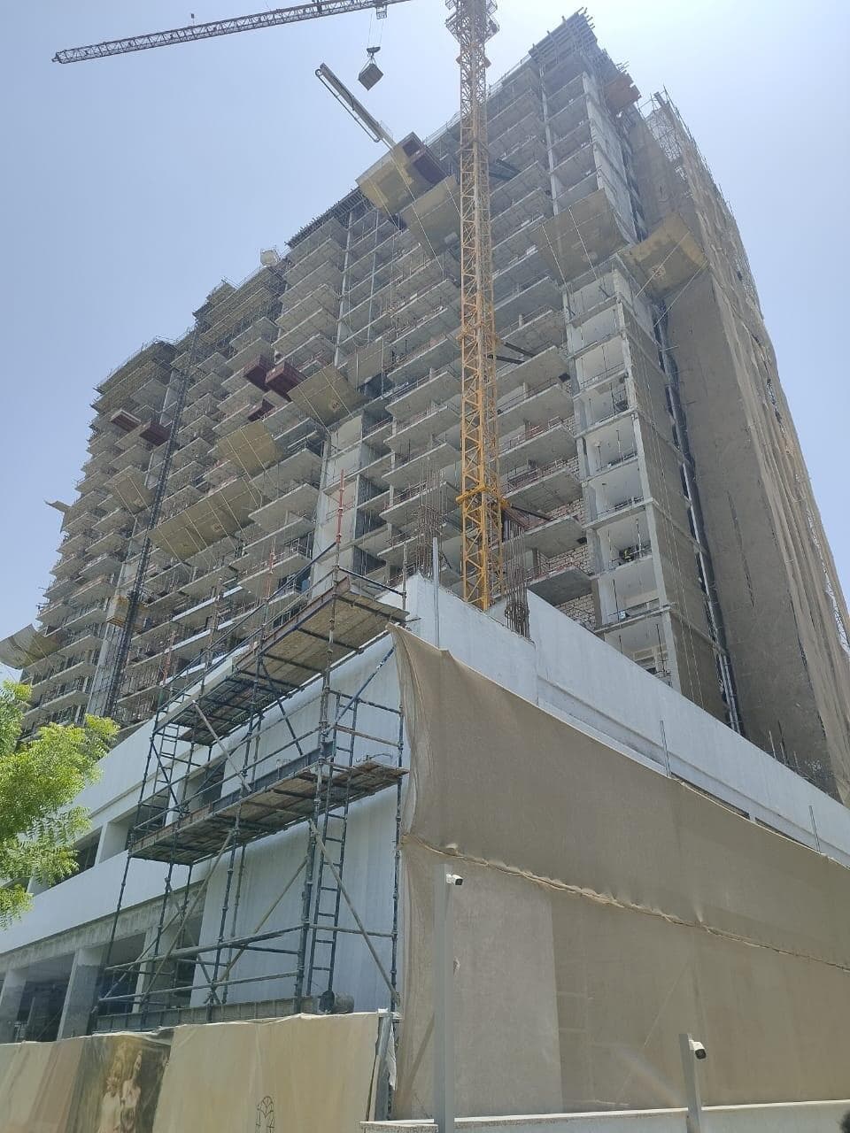 The Highbury - Construction