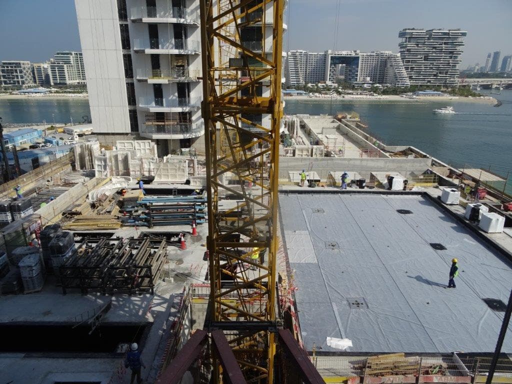 Palace Beach Residence - Construction