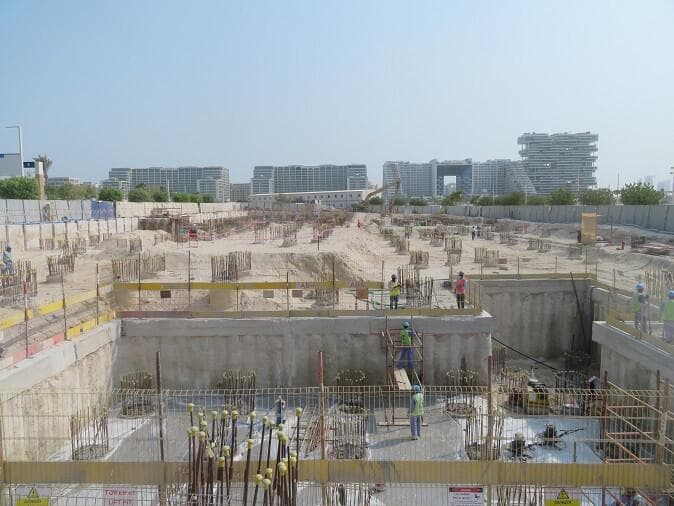 Palace Beach Residence - Construction