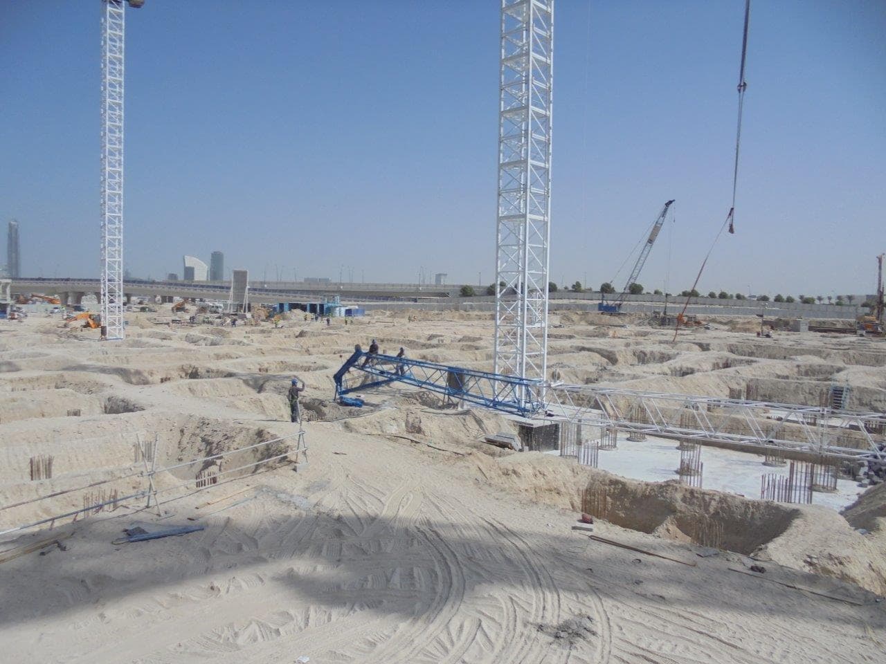 Moor at Creek Beach - Construction