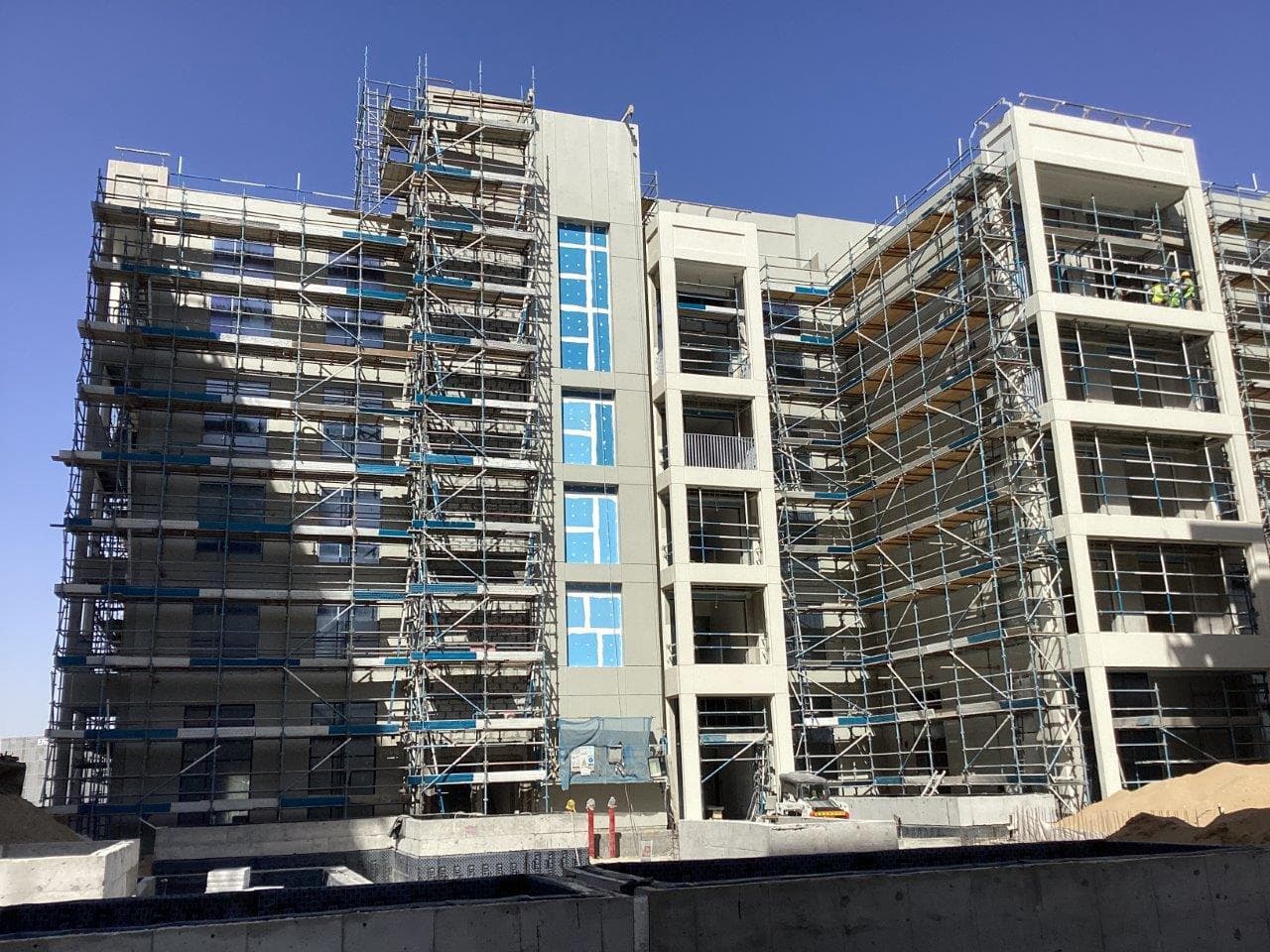 Moor at Creek Beach - Construction