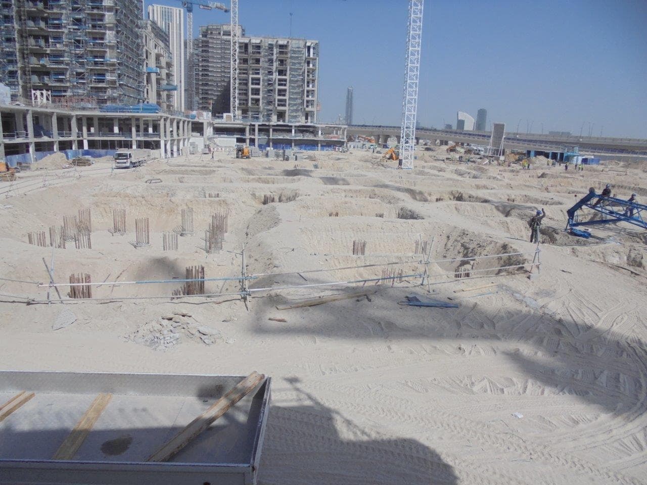 Moor at Creek Beach - Construction