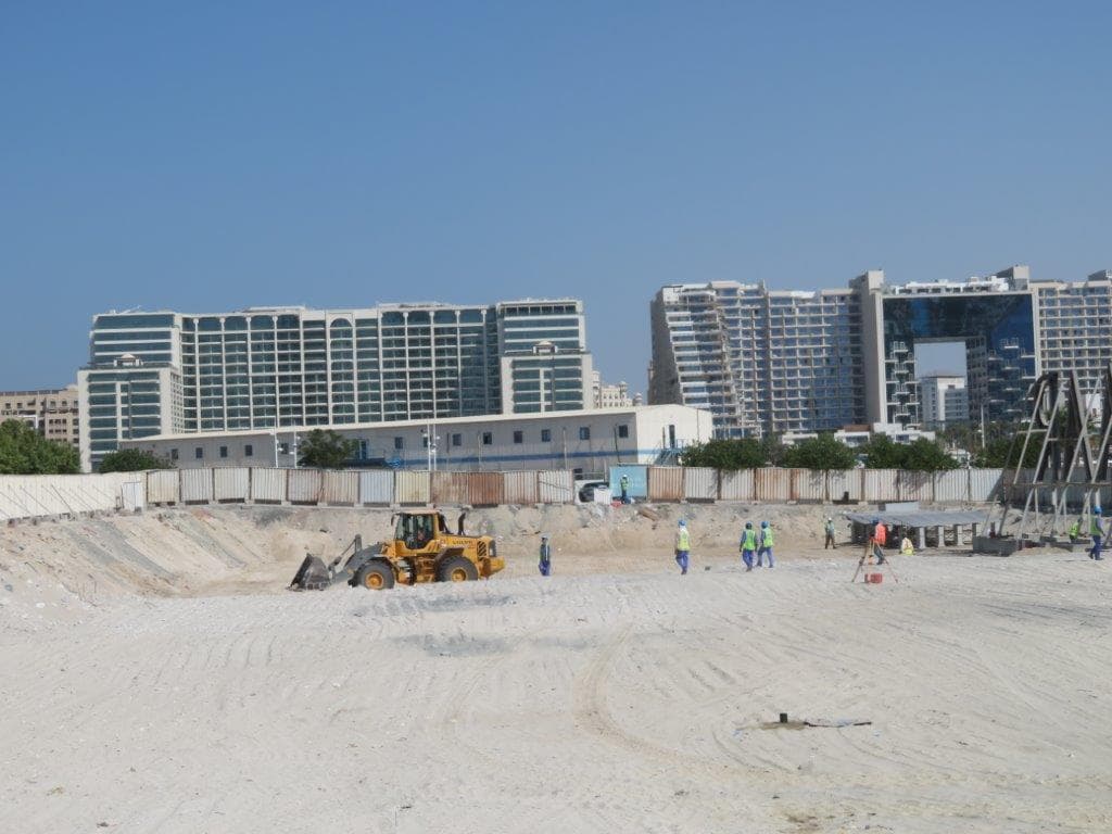 Palace Beach Residence - Construction