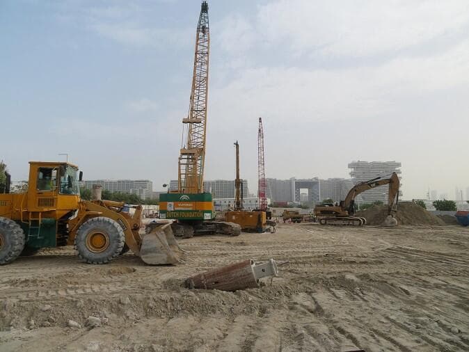 Palace Beach Residence - Construction