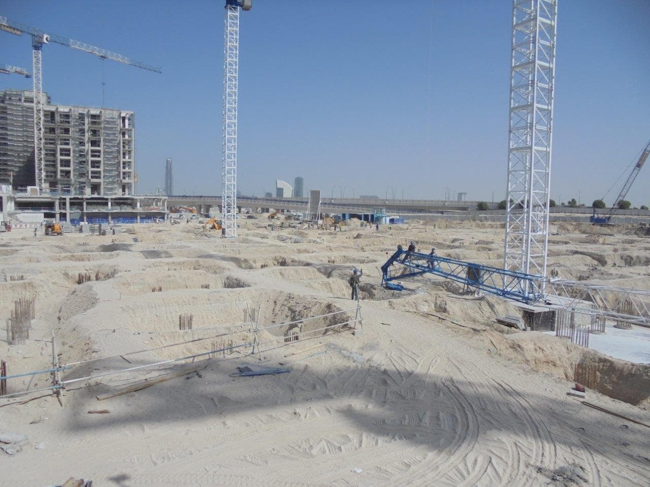 Moor at Creek Beach - Construction