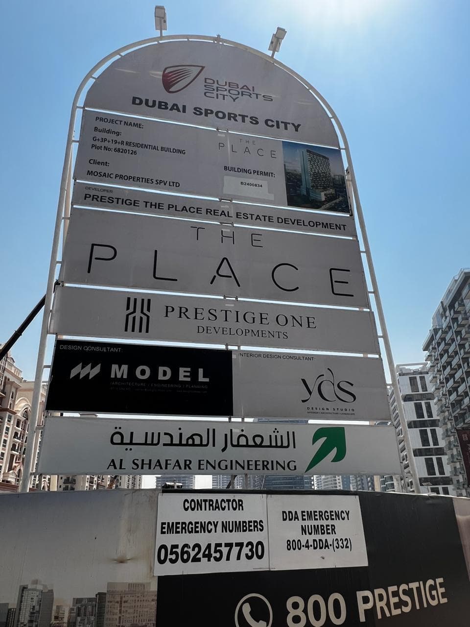 The Golf Place - Construction