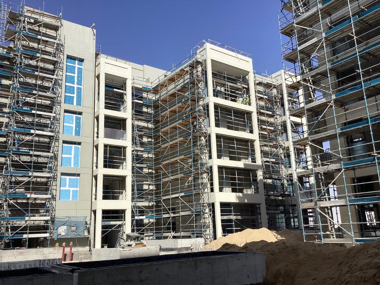 Moor at Creek Beach - Construction
