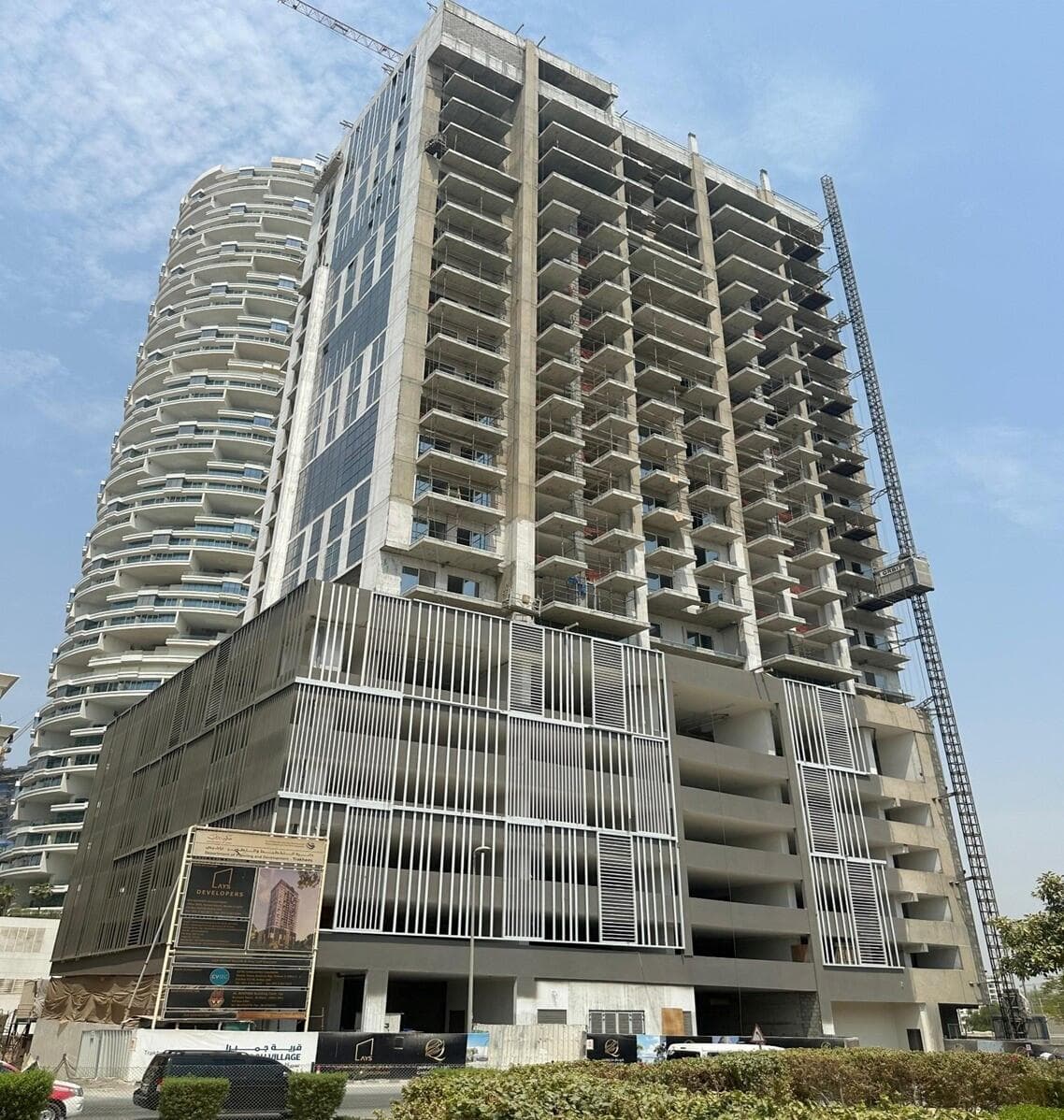 Q Gardens Lofts - Construction