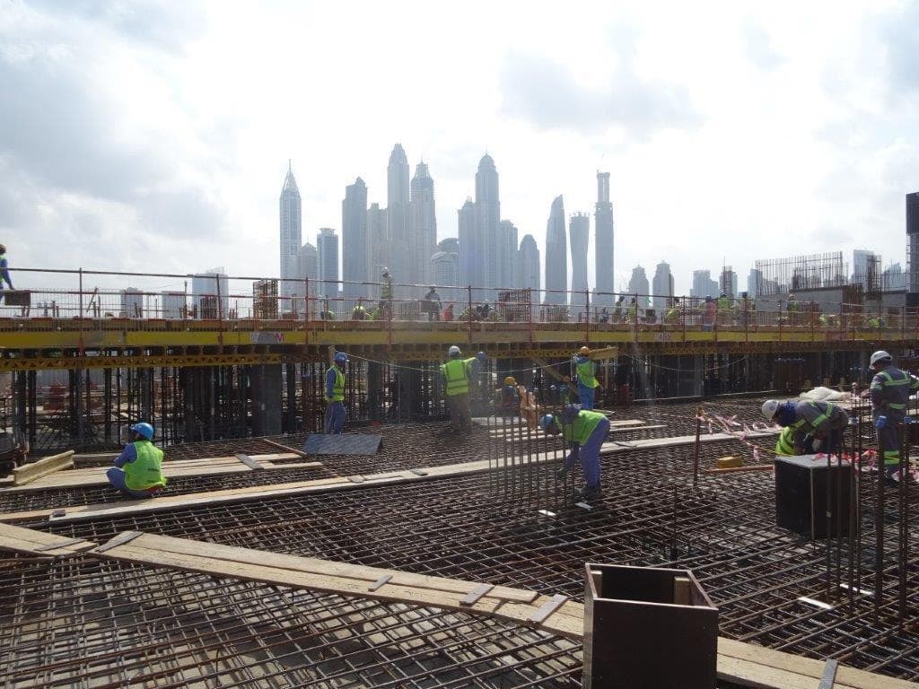 Palace Beach Residence - Construction