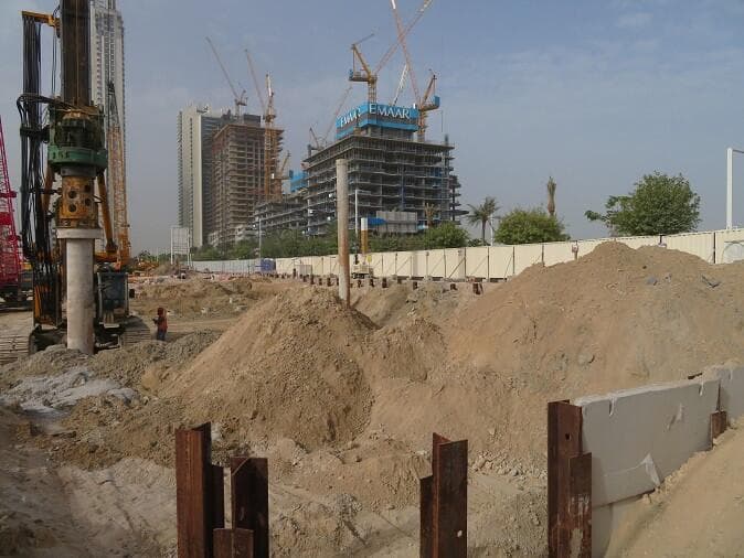 Palace Beach Residence - Construction