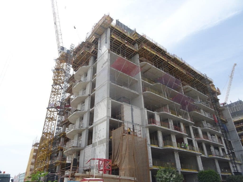 Palace Beach Residence - Construction