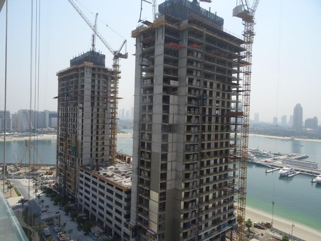 Palace Beach Residence - Construction