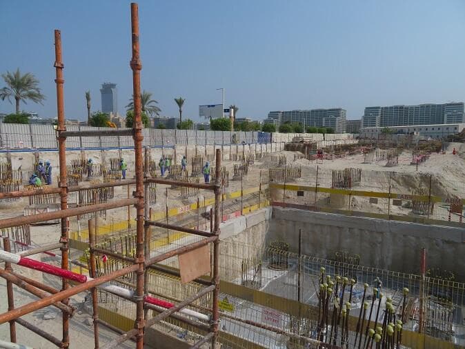 Palace Beach Residence - Construction