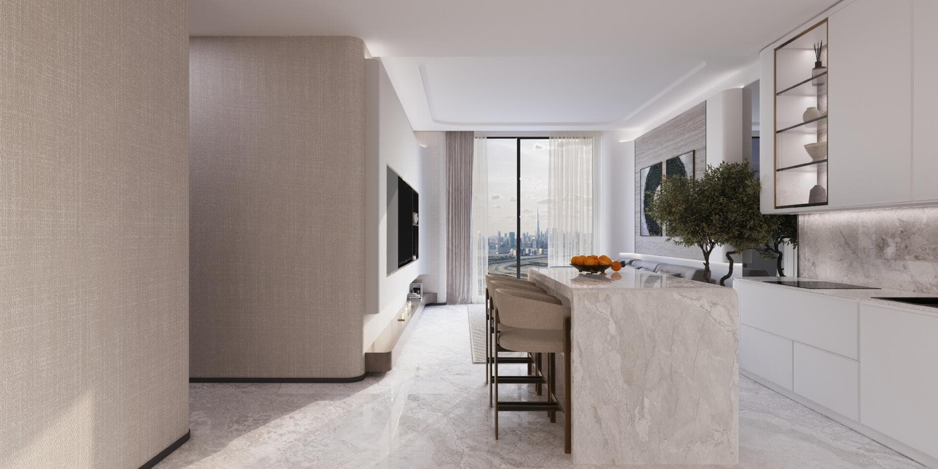 Binghatti Pinnacle - Finishing