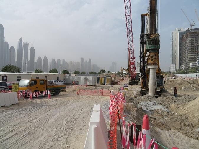 Palace Beach Residence - Construction