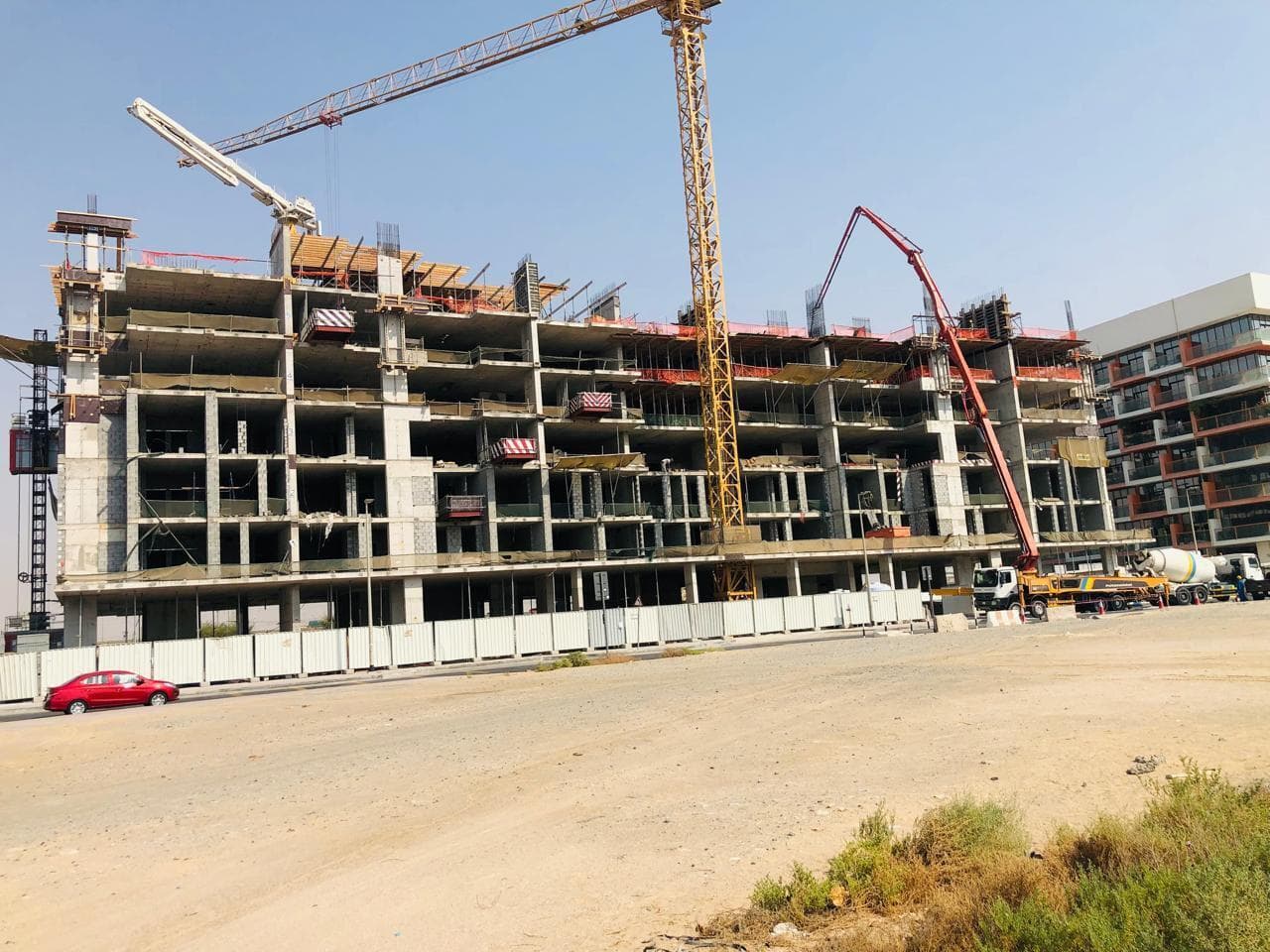 The Corner - Construction