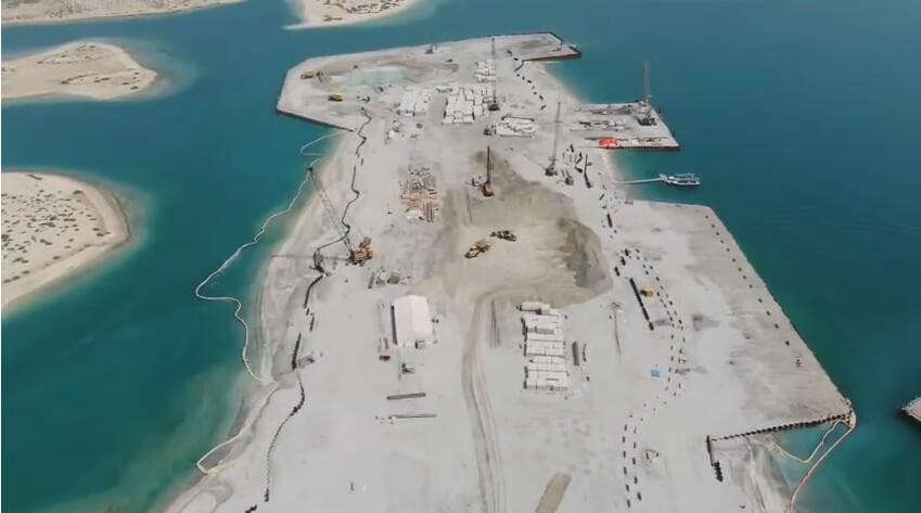 Amali Island - Construction