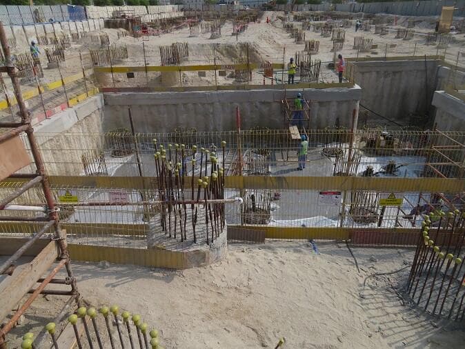 Palace Beach Residence - Construction