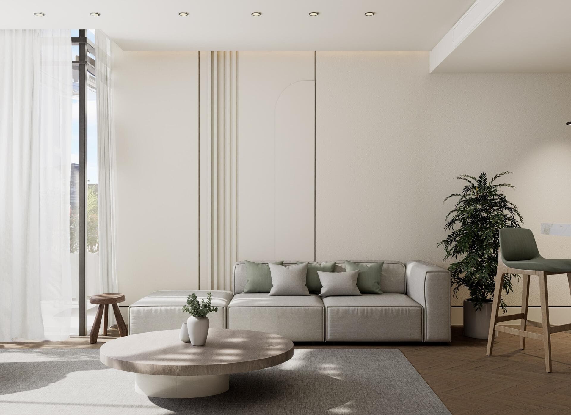 Whitestone Residence - Finishing