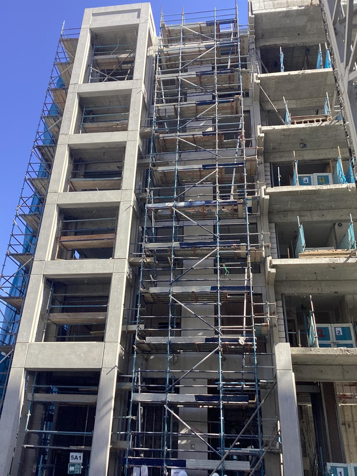 Moor at Creek Beach - Construction