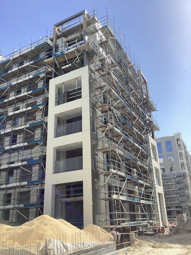 Moor at Creek Beach - Construction