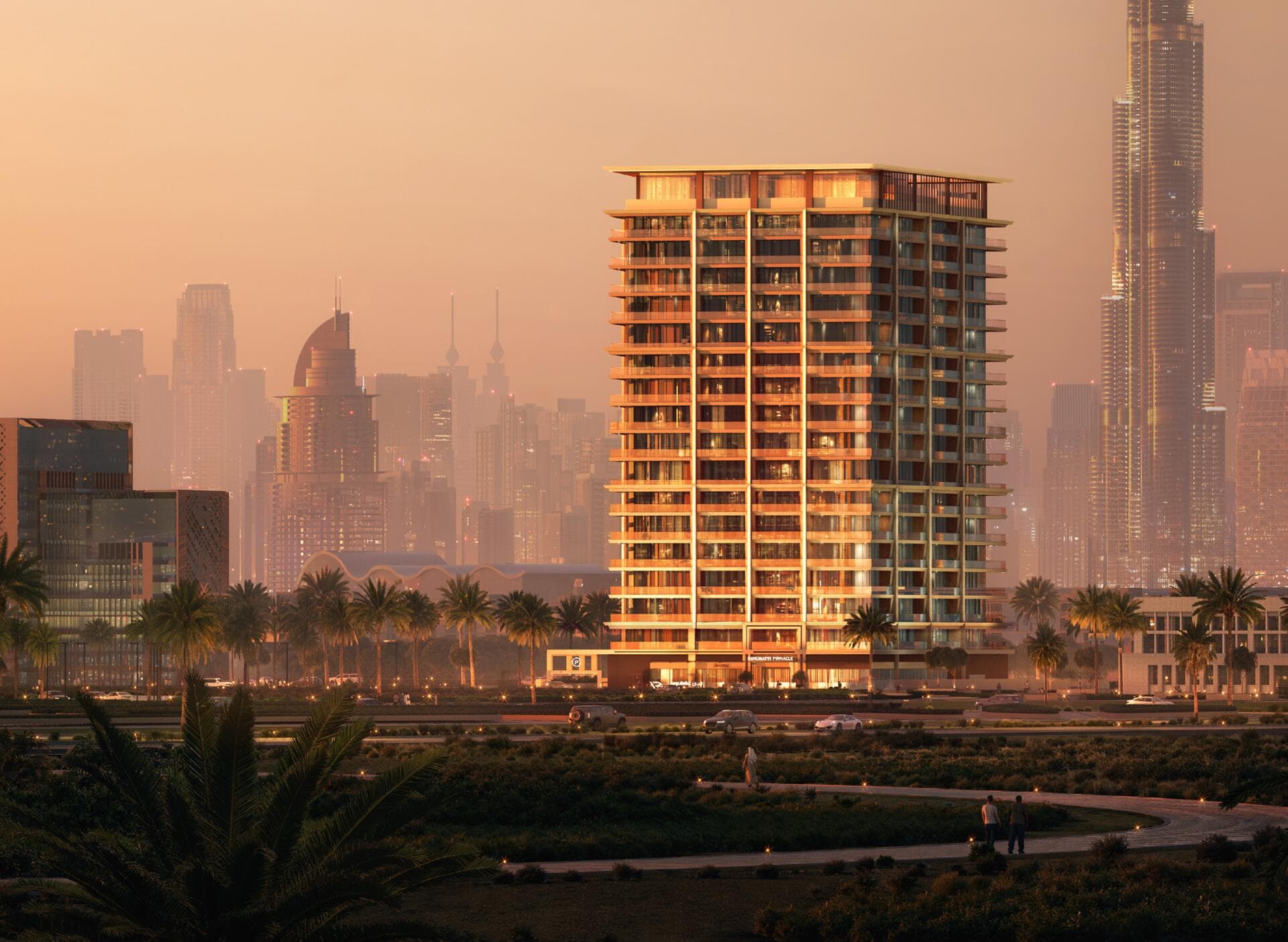 Binghatti Pinnacle - Renders