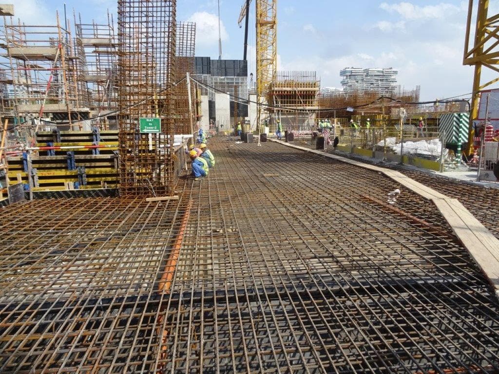 Palace Beach Residence - Construction