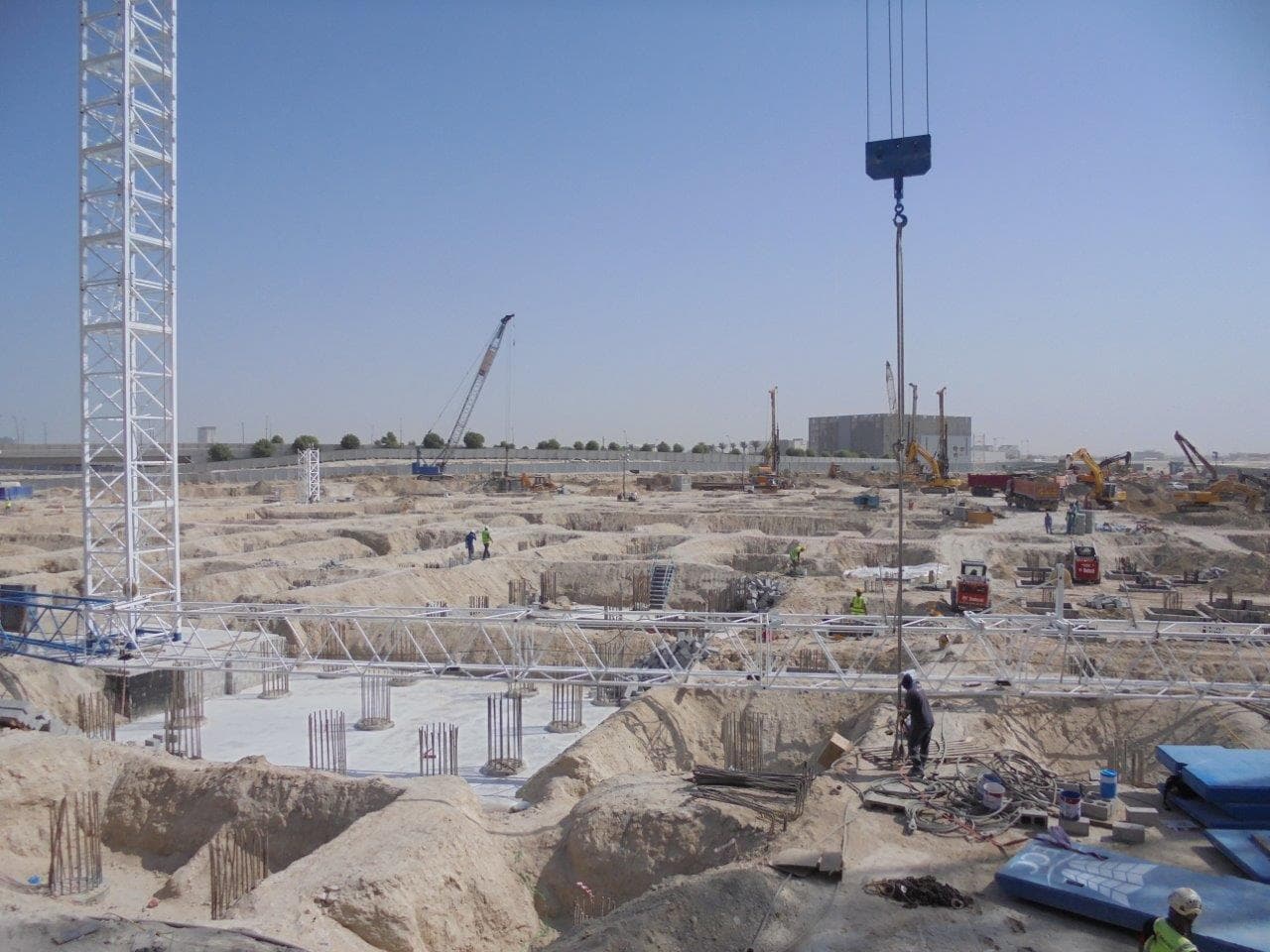 Moor at Creek Beach - Construction