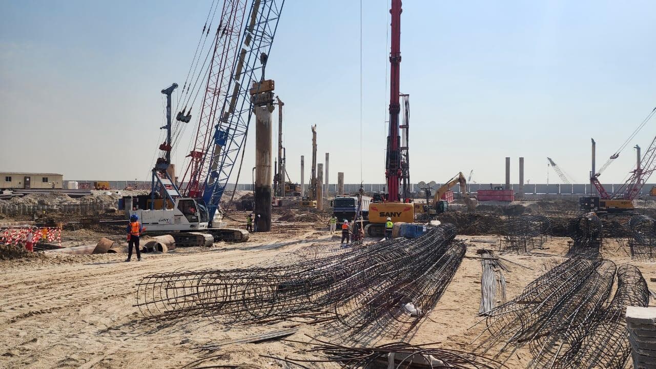 Albero at Green Gate - Construction