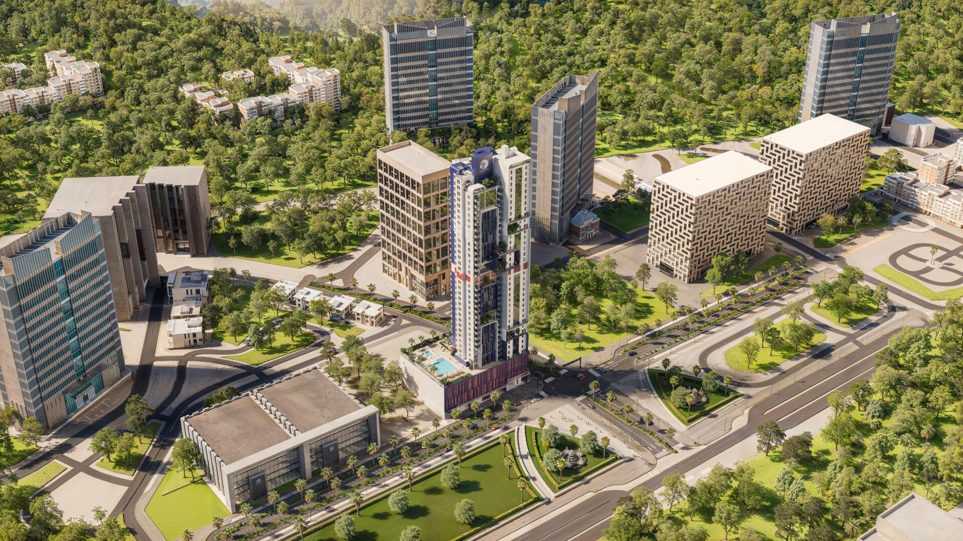 Nexara Tower - Renders