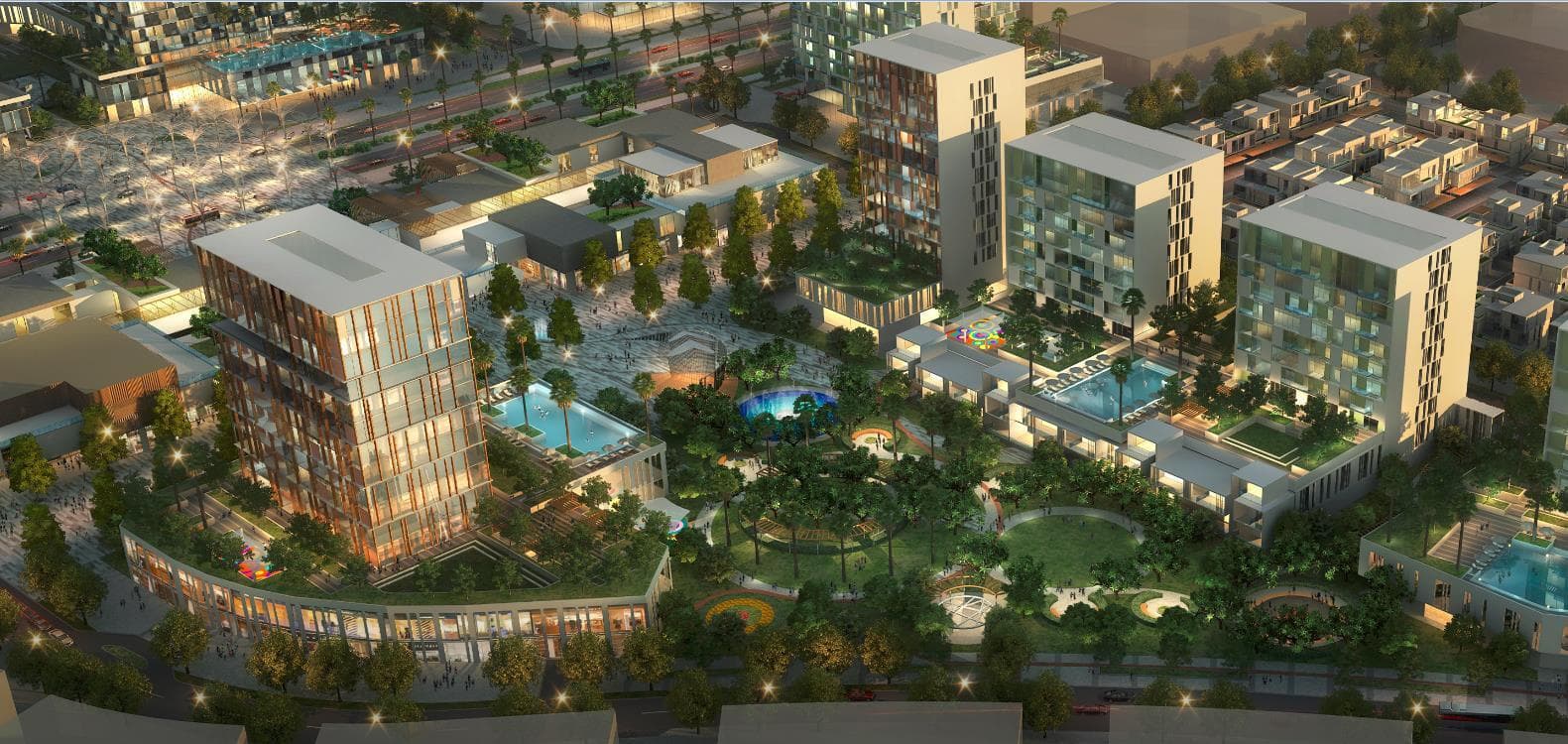 The Pulse Residence Park - Рендеры