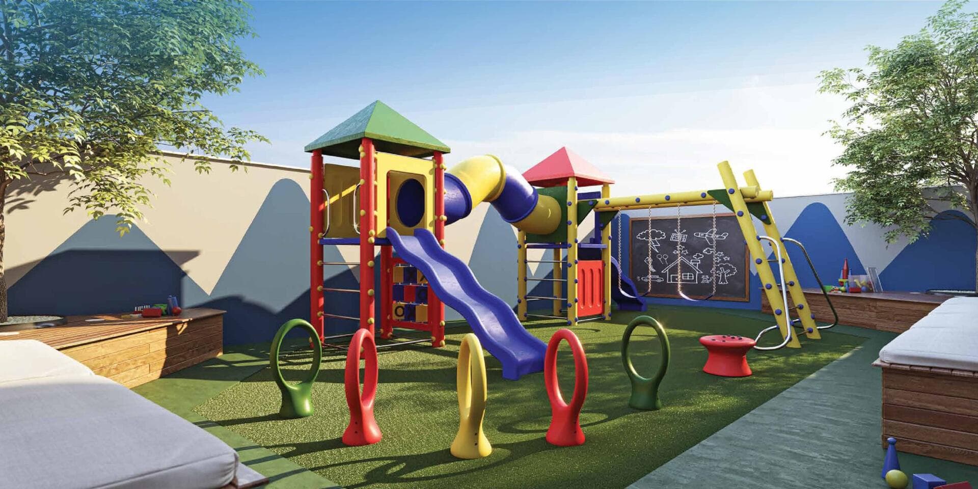 Purvanchal Triana Residence - Infrastructure