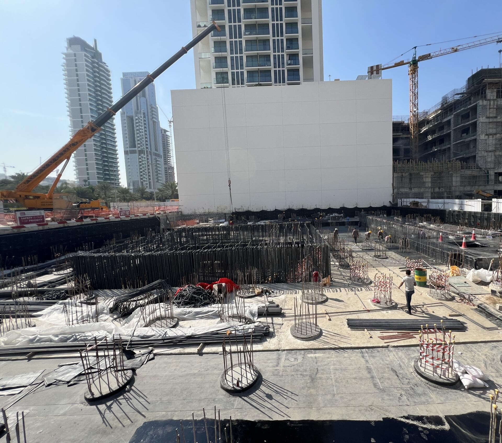 One Park Square - Construction