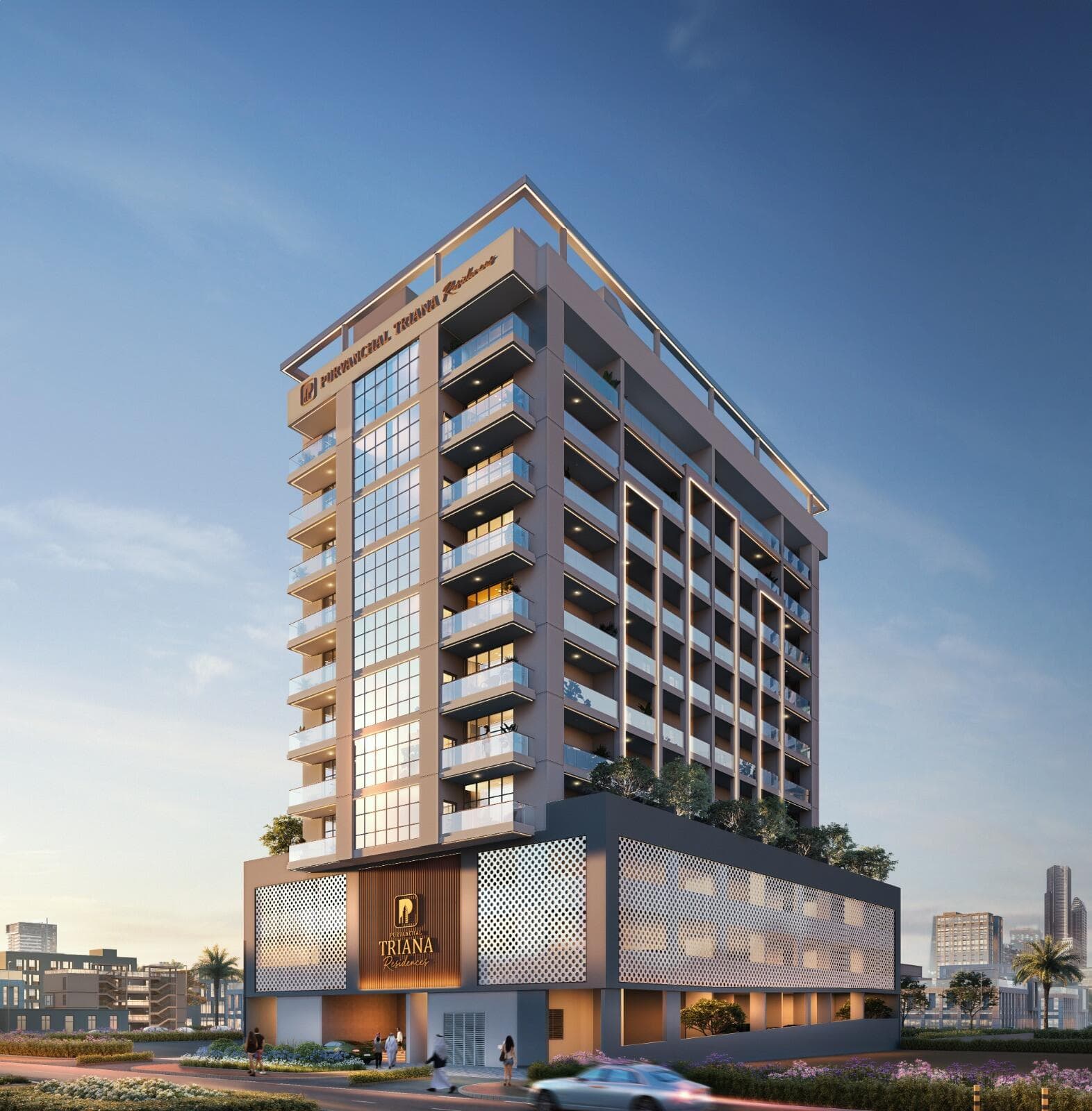 Purvanchal Triana Residence - Renders