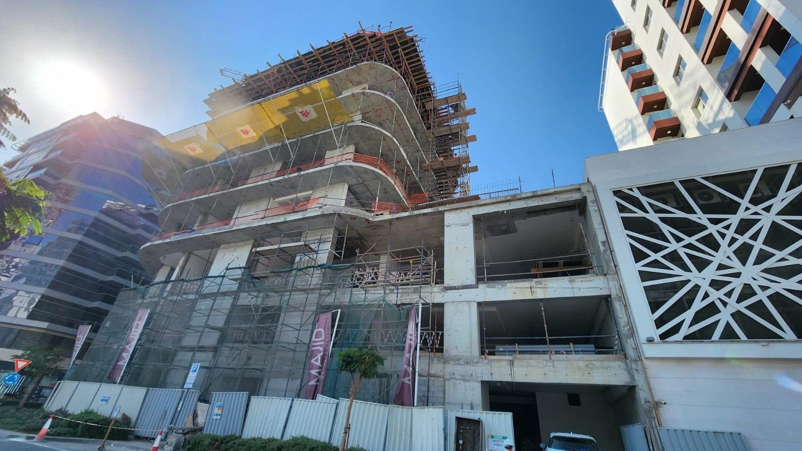Mayfair Gardens - Construction