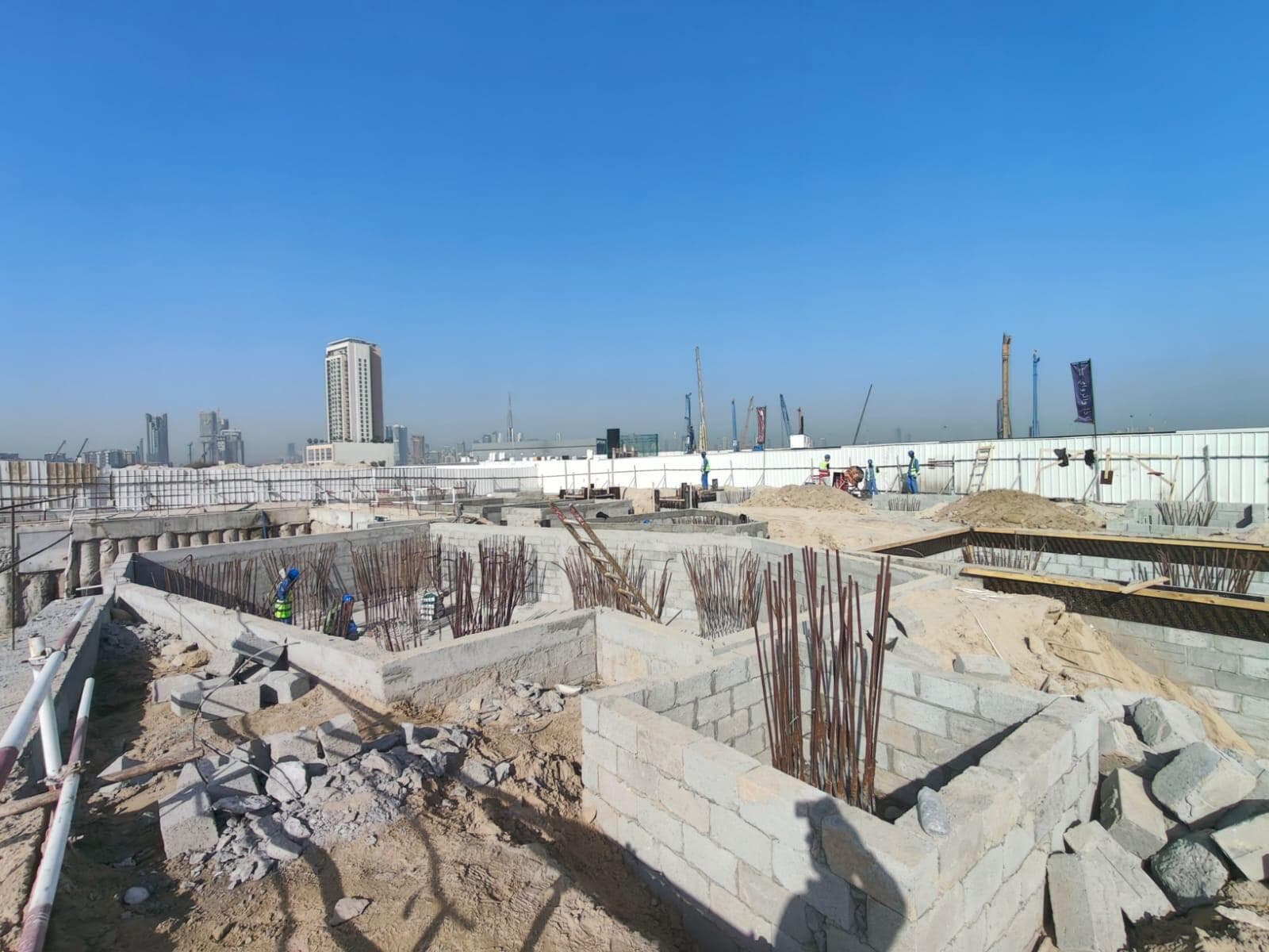 The Waterway - Construction