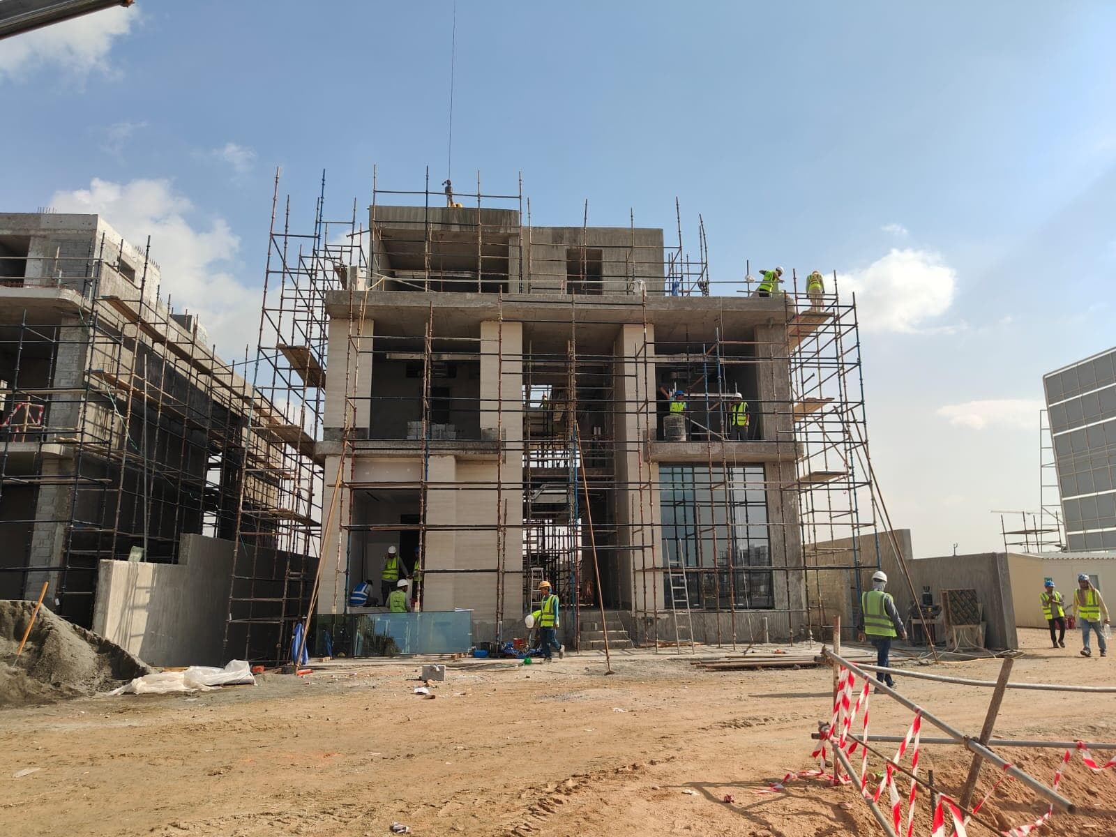 Wellington Grand Villas - Construction