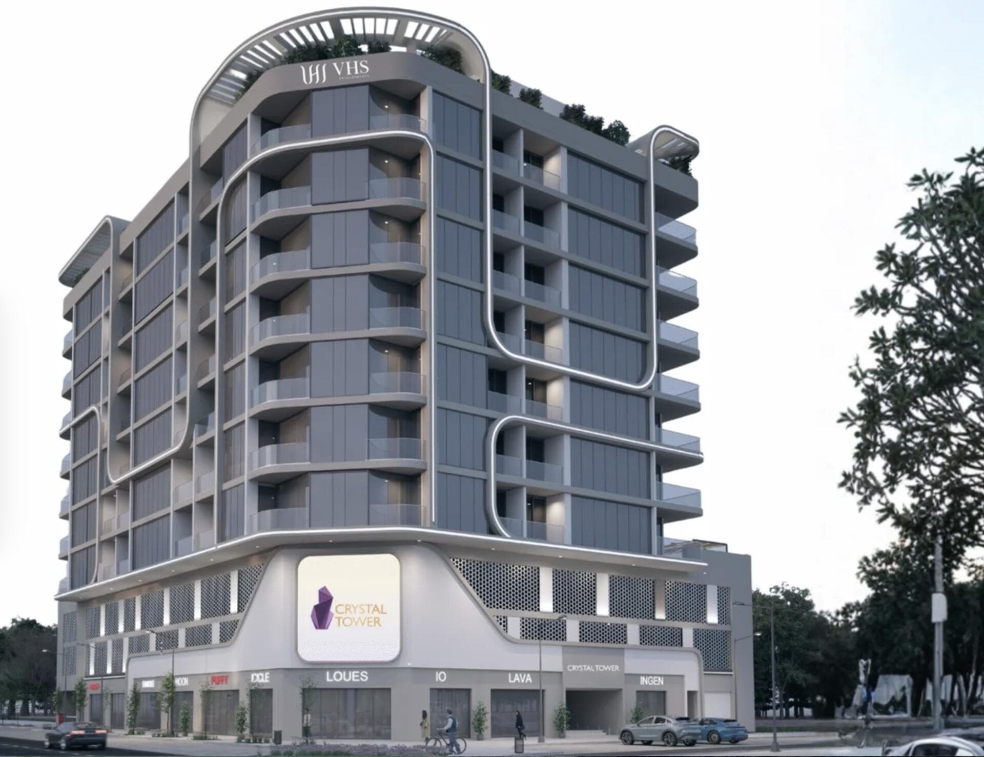 Crystal Tower - Renders