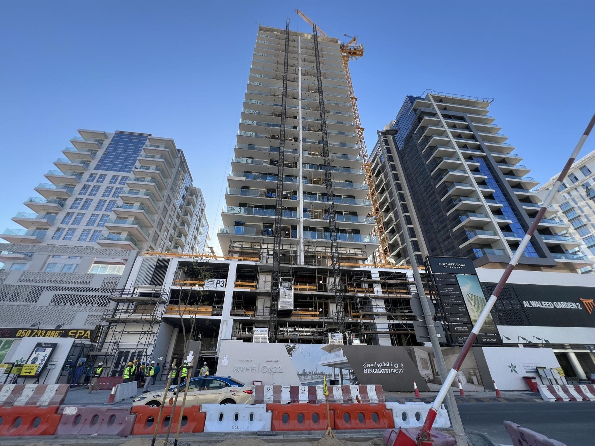 Binghatti Ivory - Construction