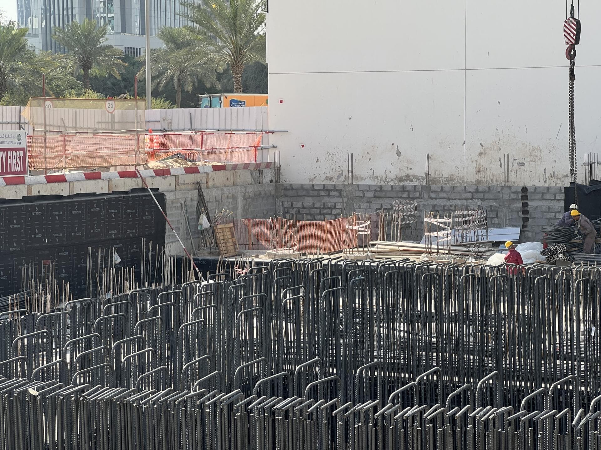 One Park Square - Construction