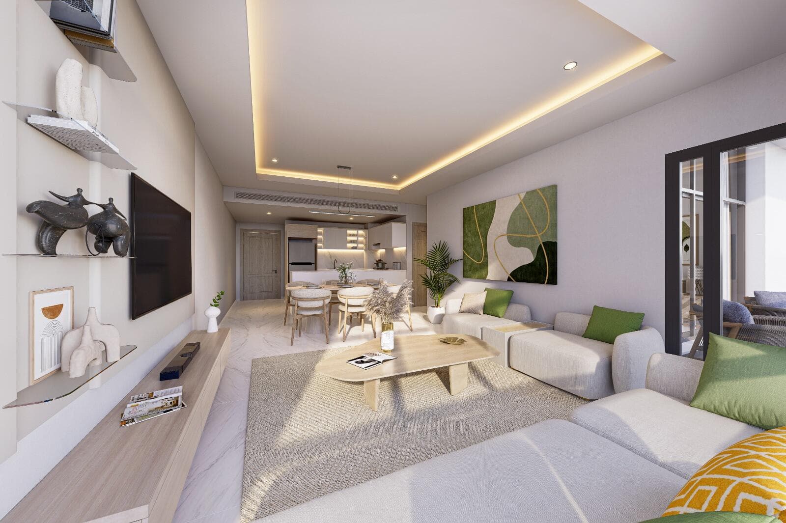 Purvanchal Triana Residence - Finishing
