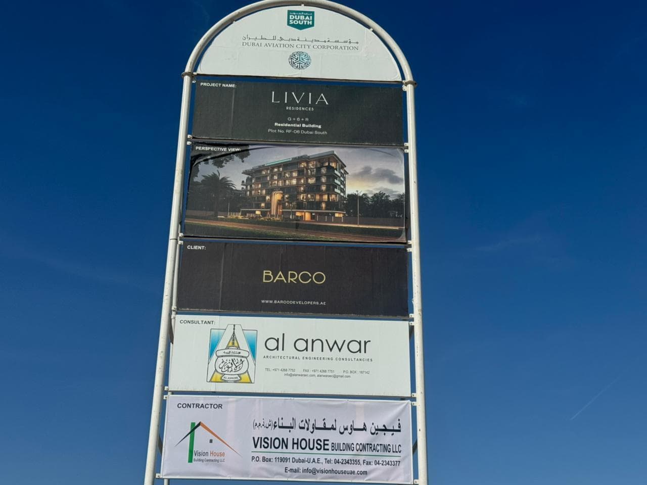 Livia Residences - Construction