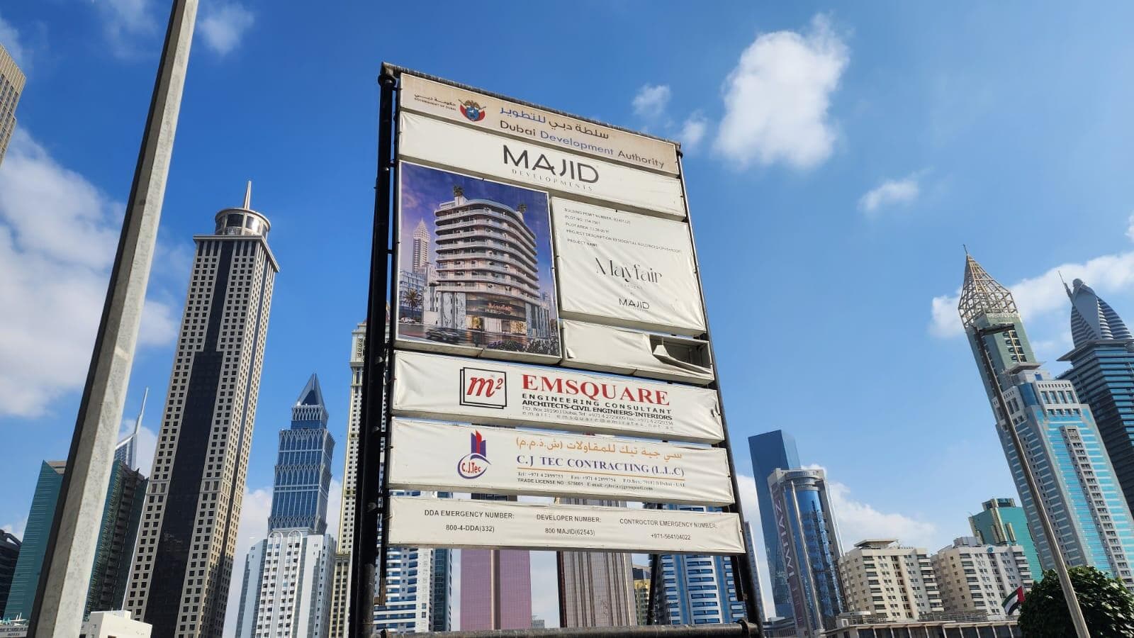 Mayfair Gardens - Construction