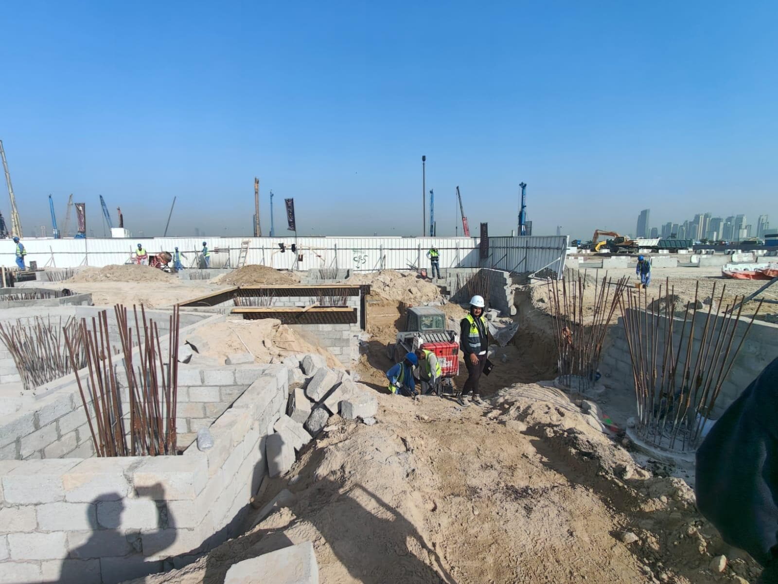 The Waterway - Construction