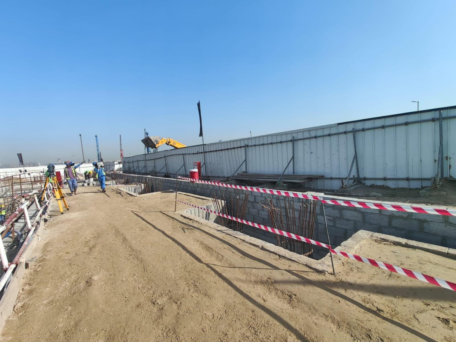 The Waterway - Construction