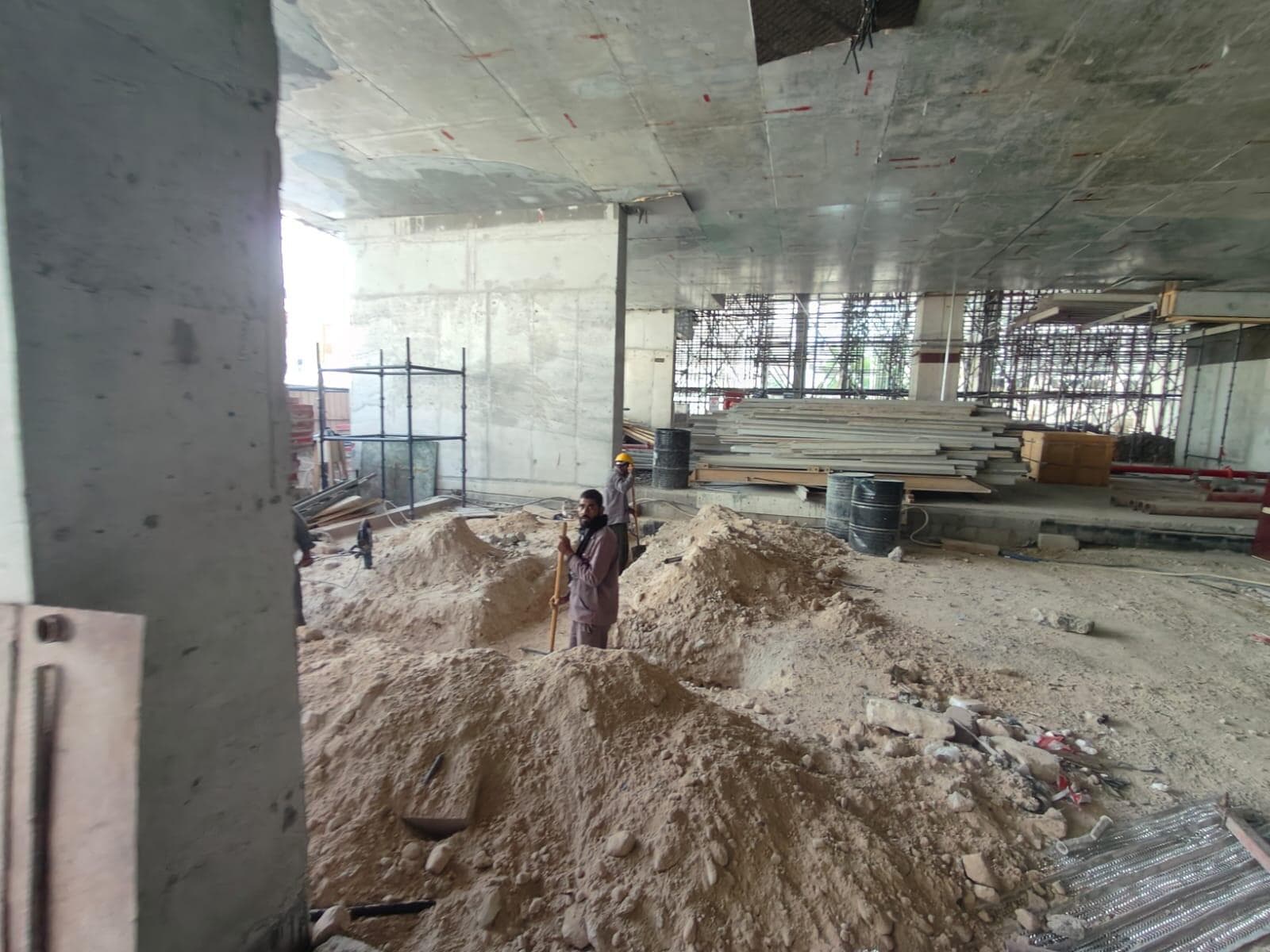 I'Sola Bella - Construction